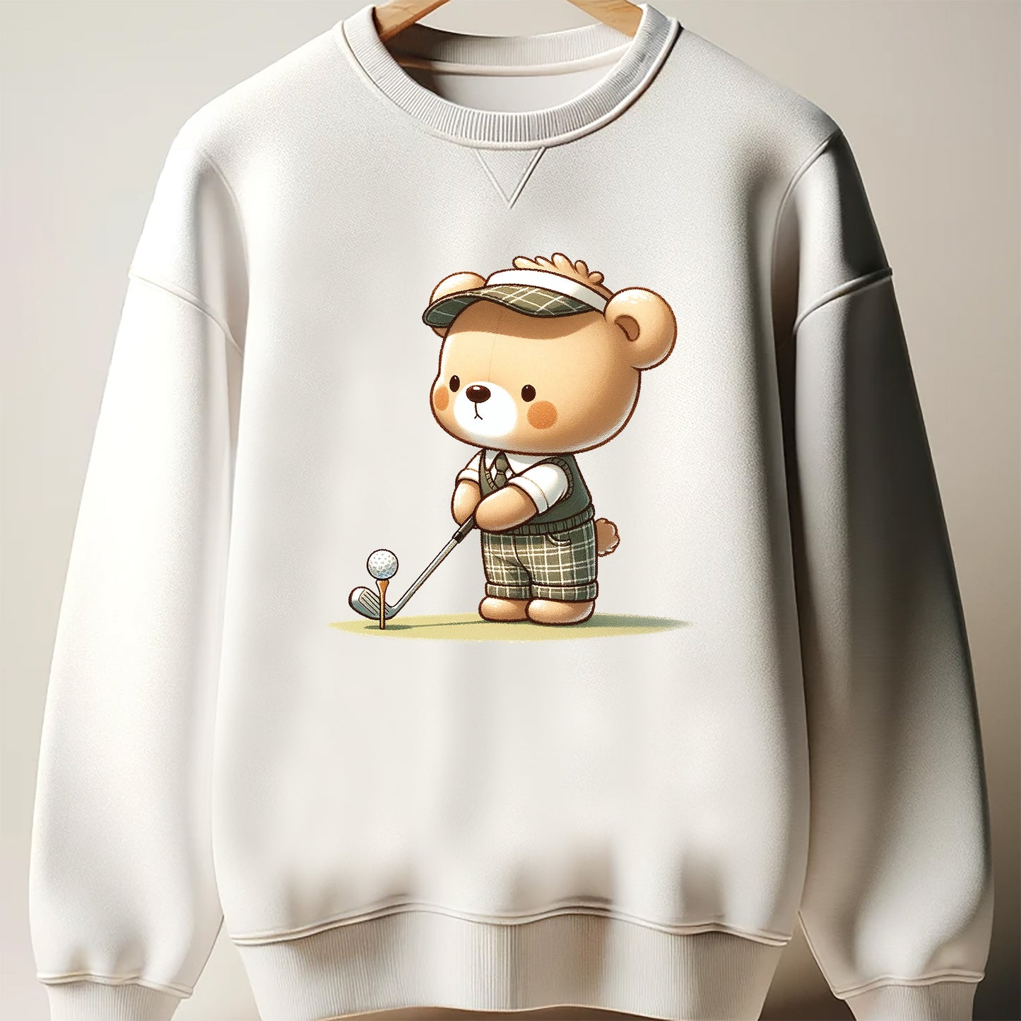 Teddy Bear Golf 2 DTF Transfer