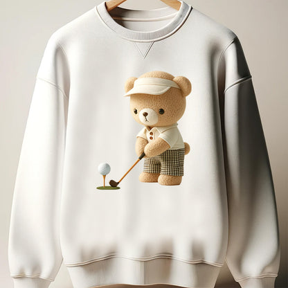 Teddy Bear Golf 3 DTF Transfer