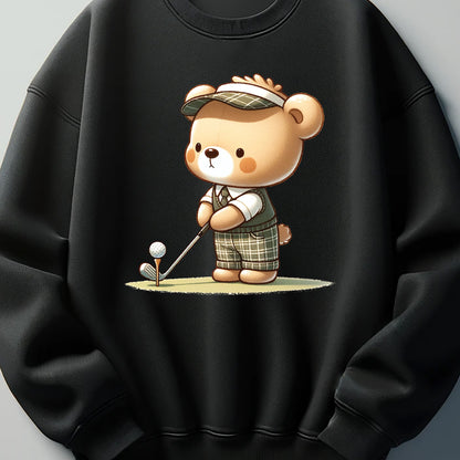 Teddy Bear Golf 2 DTF Transfer