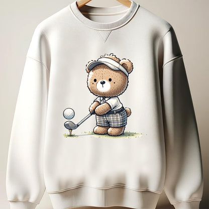 Teddy Bear Golf 1 DTF Transfer