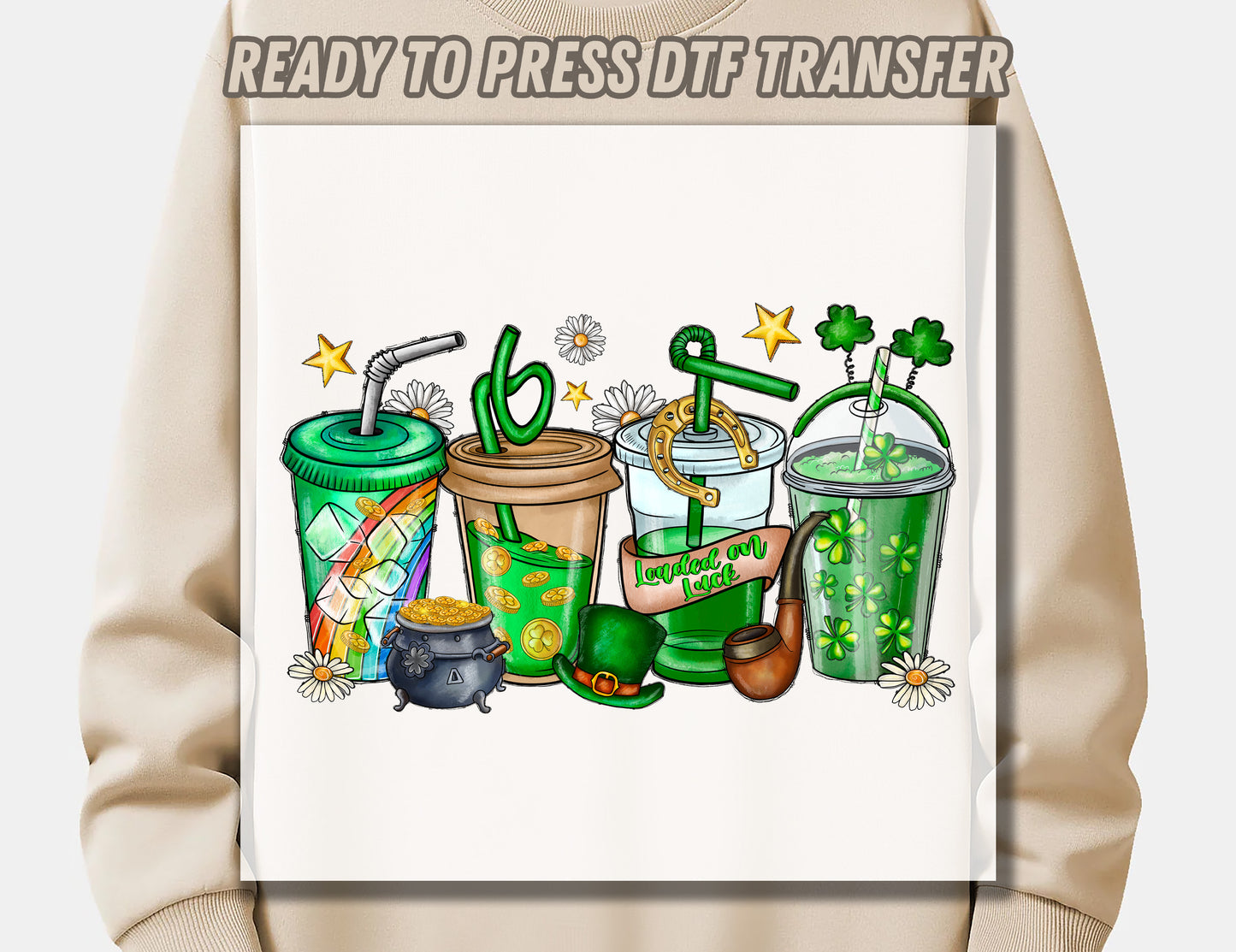 Loaded On Luck 2 DTF Transfer