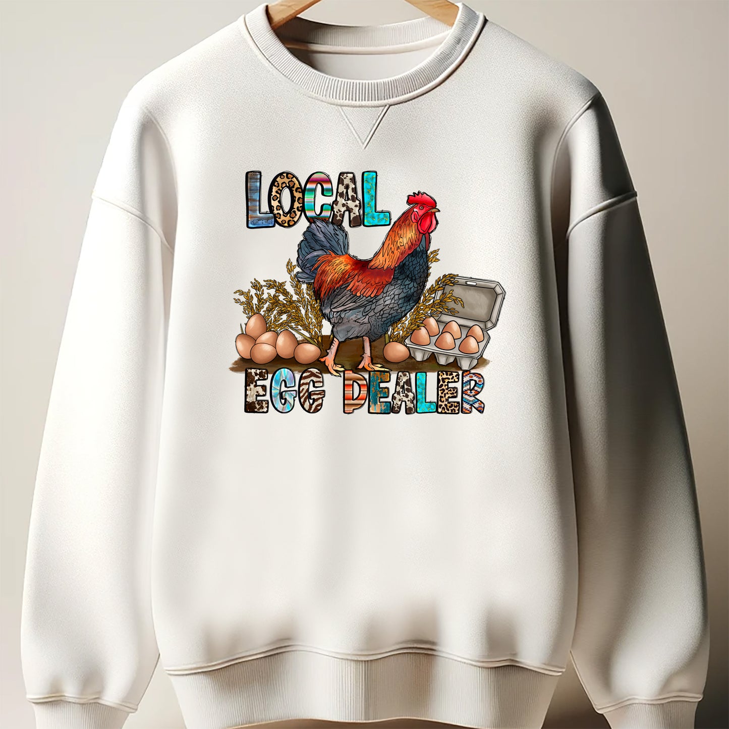 Local Egg Dealer CHICKEN DTF Transfer