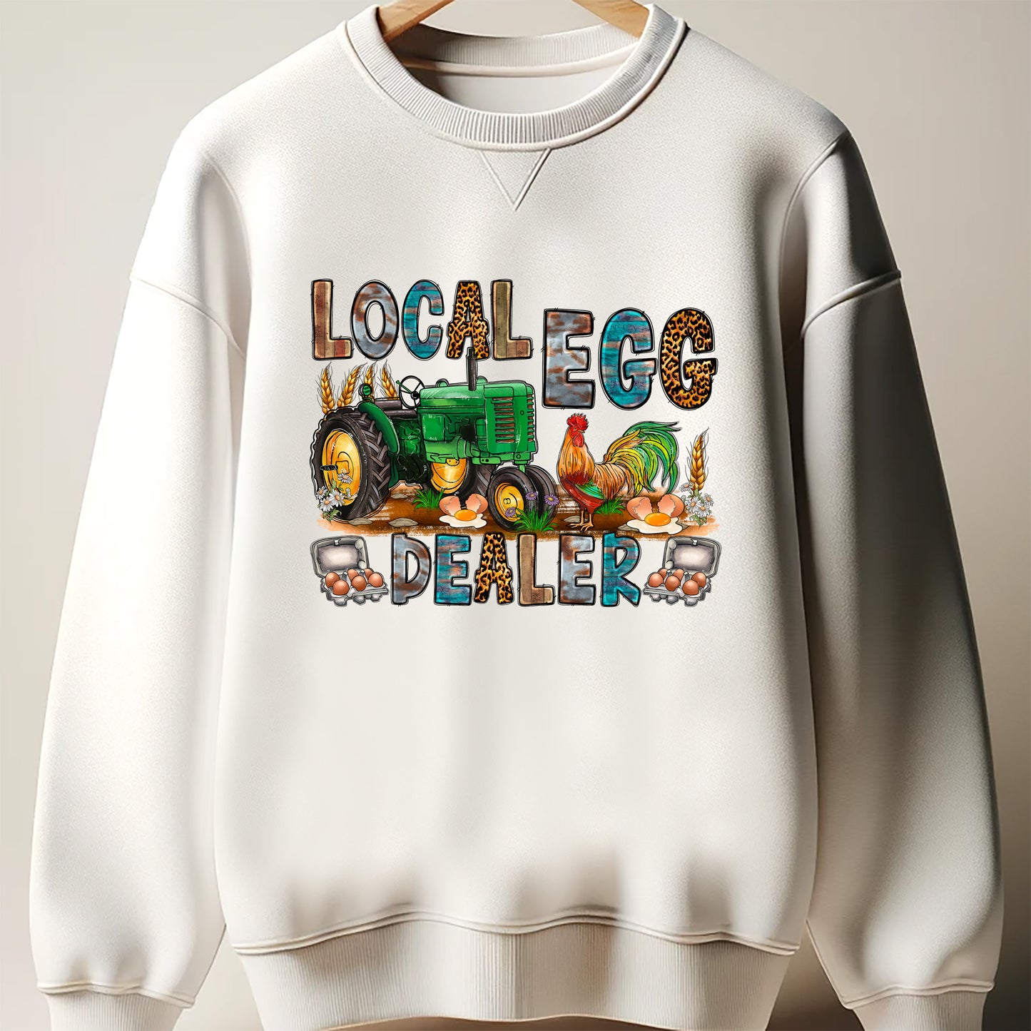 Local Egg Dealer TRUCK DTF Transfer