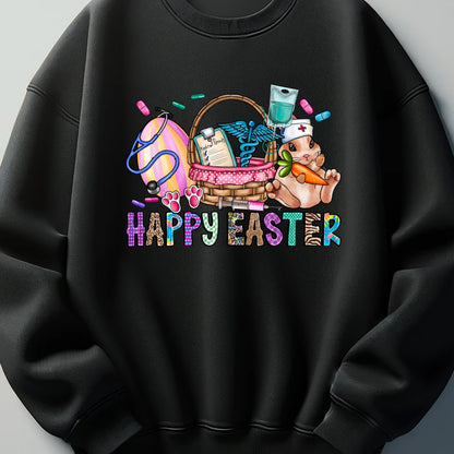 Happy Easter Rabbit Nurse DTF Transfer
