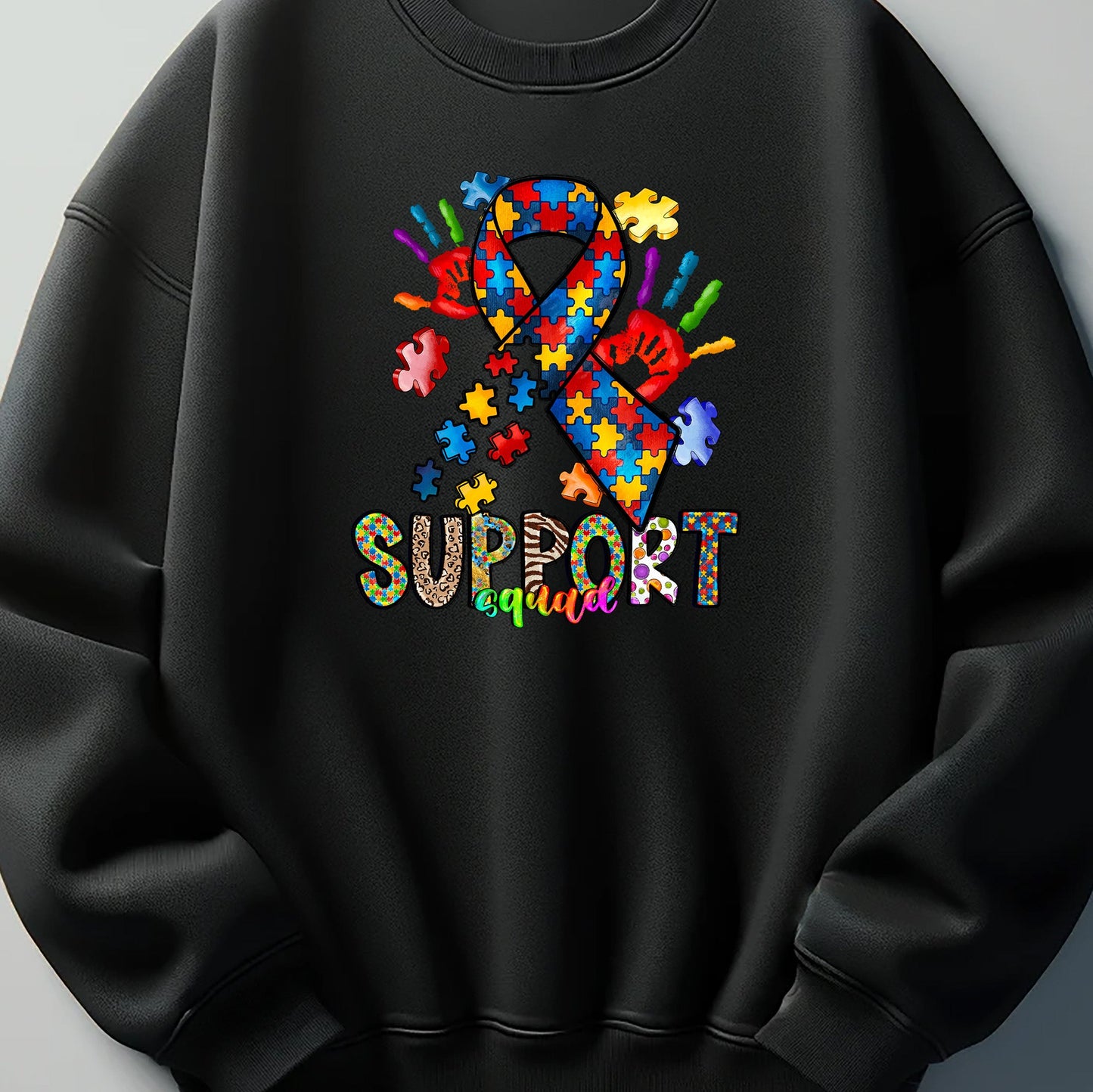 Support squad Autism DTF Transfer ready to press