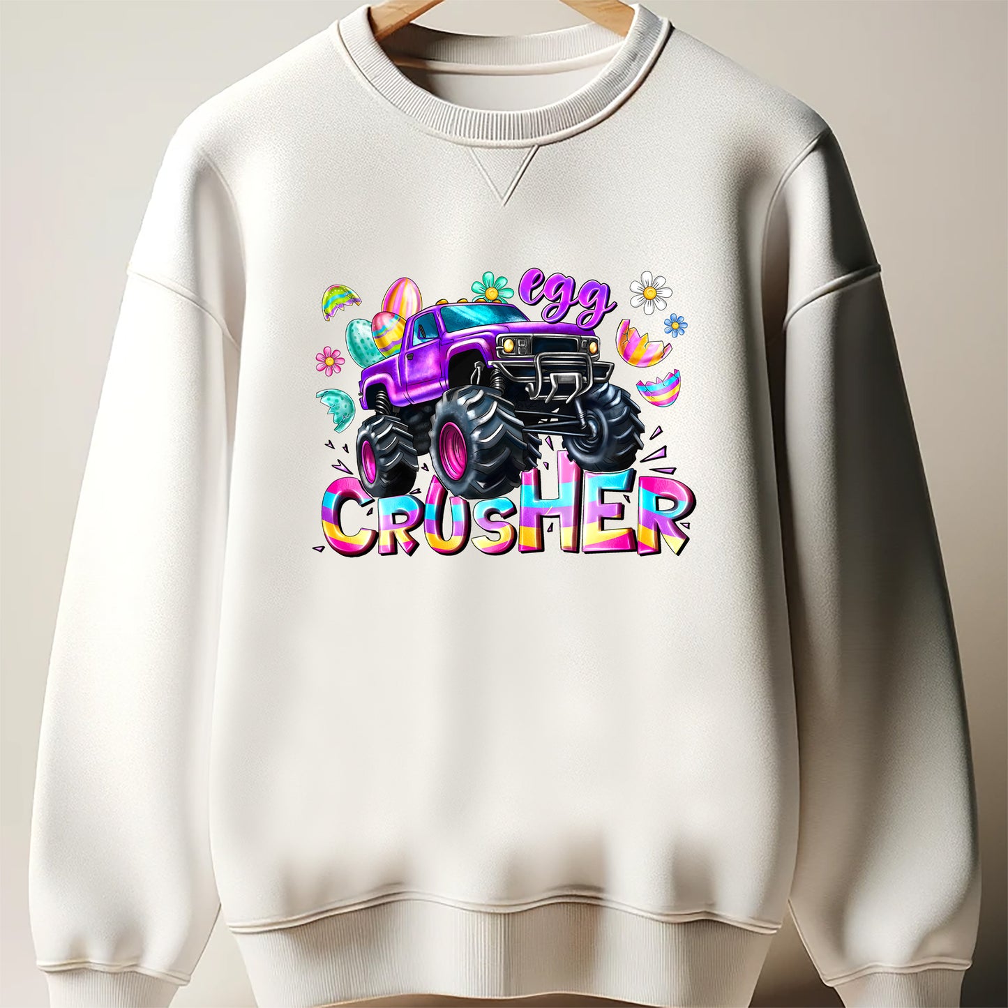 Easter Day Egg crusher DTF Transfer ready to press