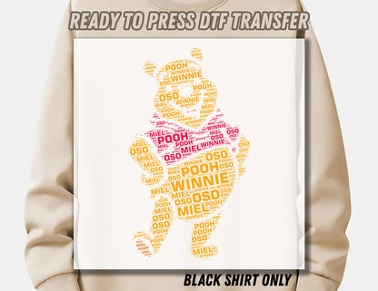 Winnie-the-Pooh Transfer ready for press