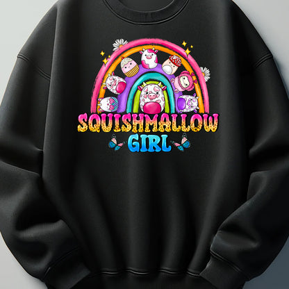 Squishmallow Girl DTF Transfer ready for press