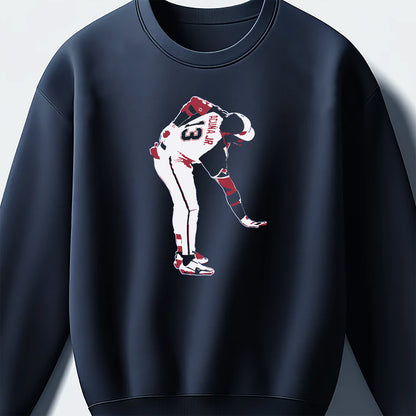 Atlanta Braves Ronald Acuña Jr. too small print top