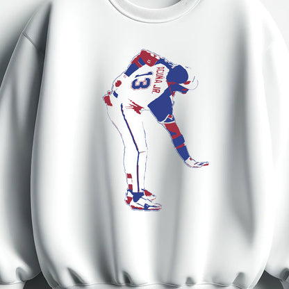 Atlanta Braves Ronald Acuña Jr. too small print top